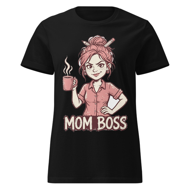 Mom Boss Funny T-Shirt