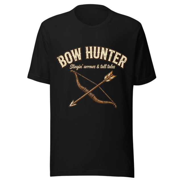 Bow Hunter Slingin' Arrows Funny Bow Hunting Shirt