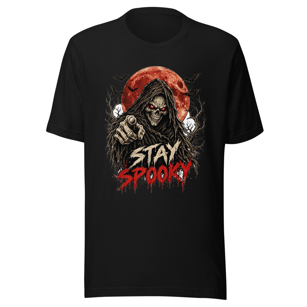 Stay Spooky Graveyard Shift Halloween Tee