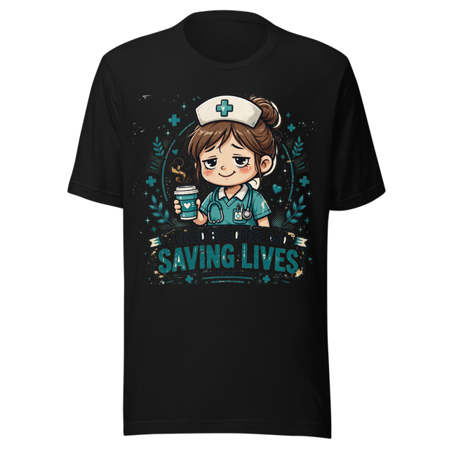 Fueled by Coffee and Saving Lives T-Shirt