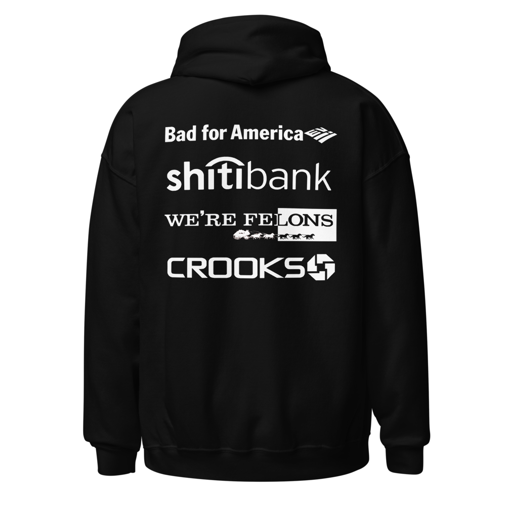 Bankers Behind Bars front, Bad Banks back