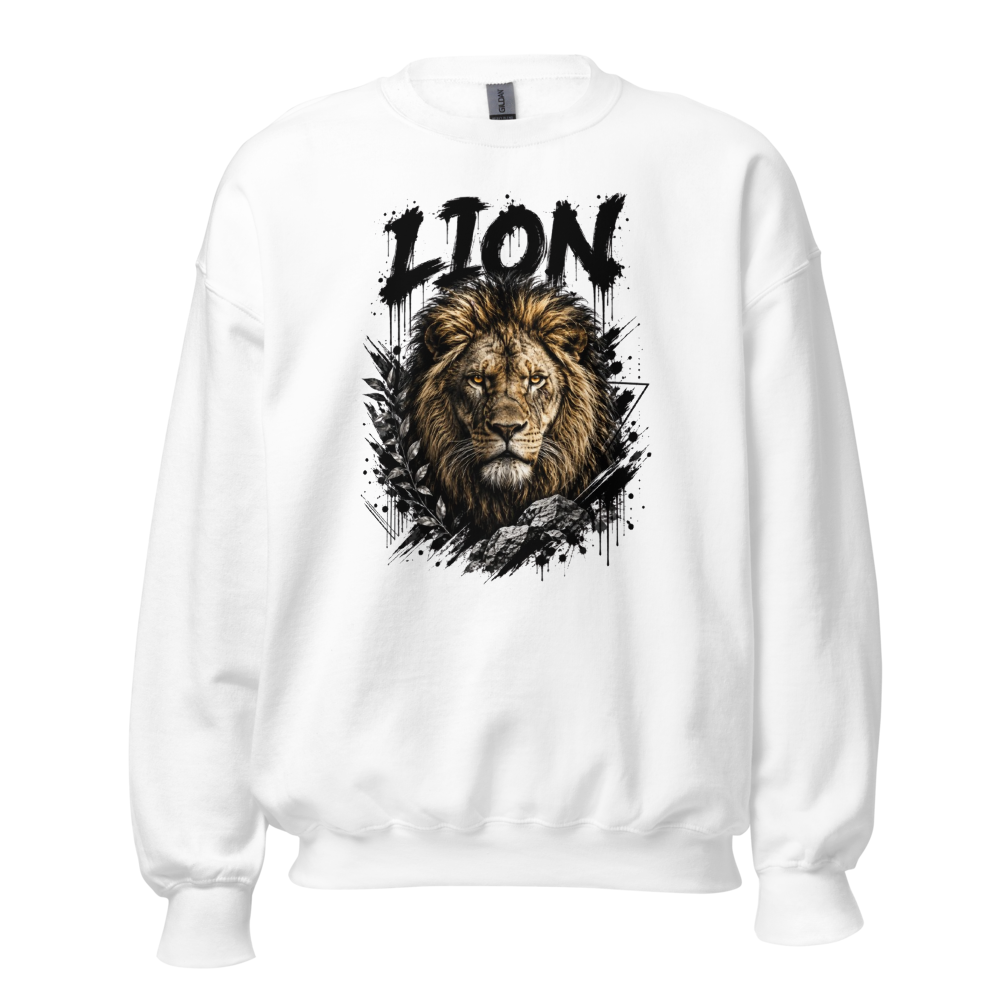 LION Graphic Sweatshirt | Bold King Streetwear