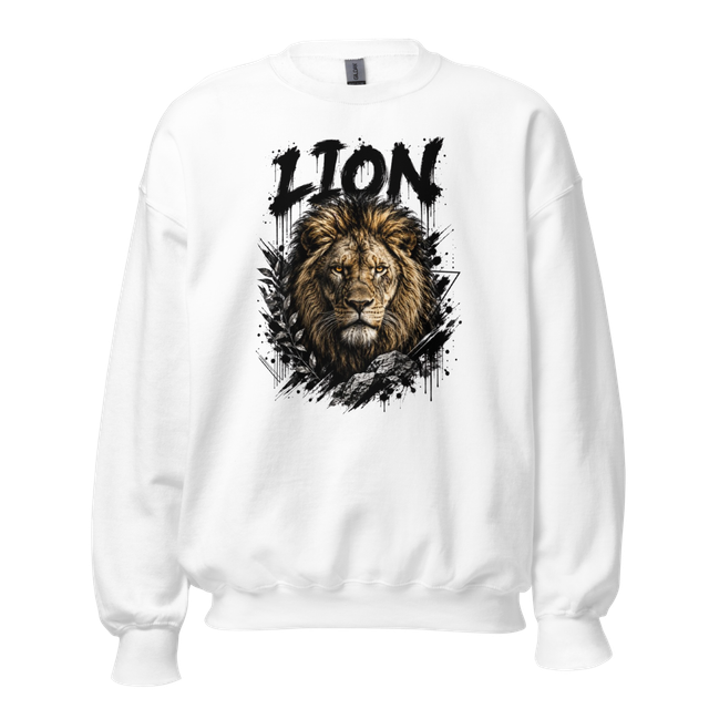 LION Graphic Sweatshirt | Bold King Streetwear