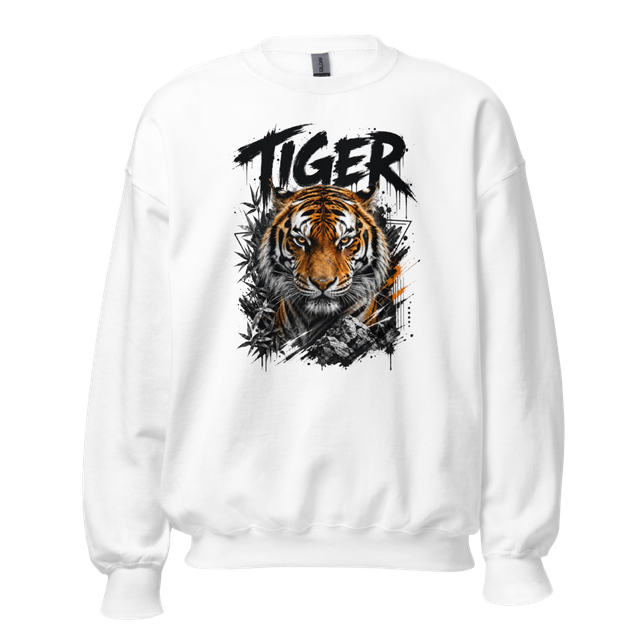 Tiger Graphic Sweatshirt | Bold Wild Streetwear
