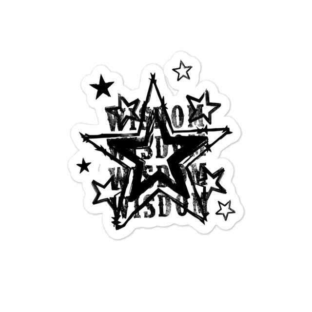 Cute Decals Y2K Star