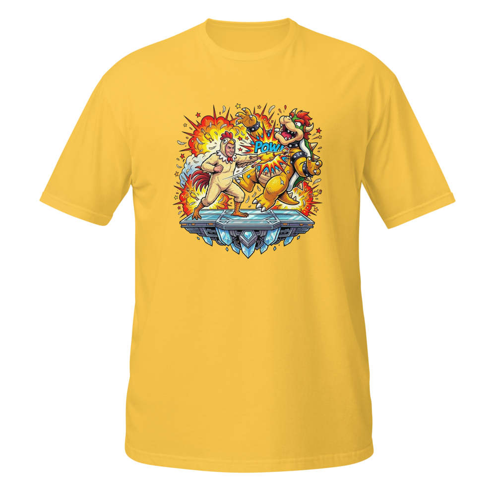 H0MBRE P0LL0 SUPER SMASH BROS CAMISETA
