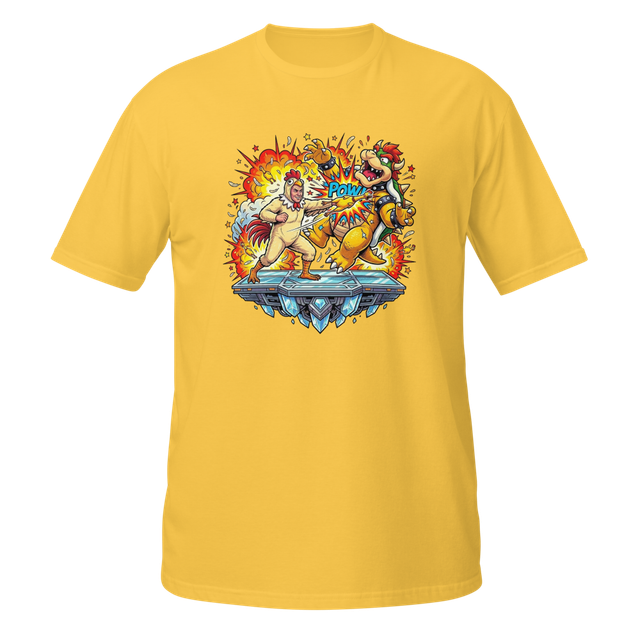 H0MBRE P0LL0 SUPER SMASH BROS CAMISETA