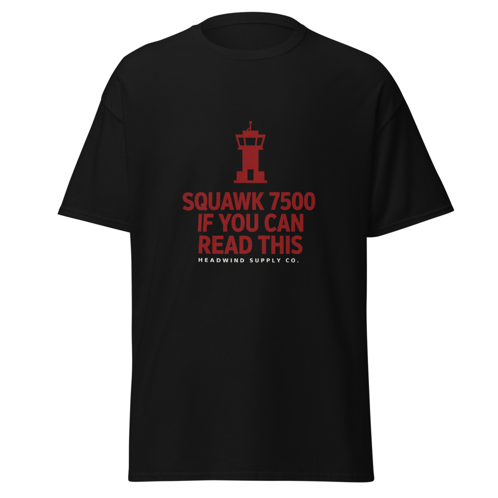 Squawk 7500 ATC Tee