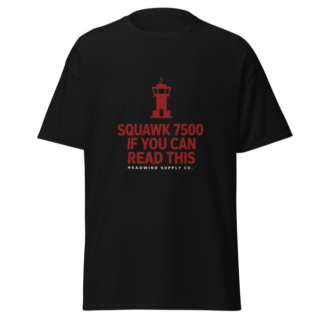 Squawk 7500 ATC Tee