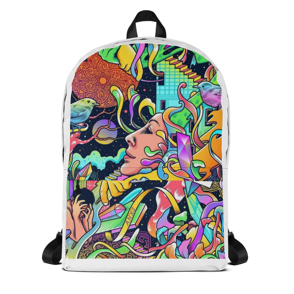 Colorful Surreal Abstract Art Tote Bag