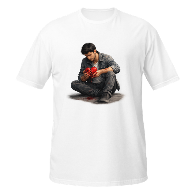 Broken Heart | Emotional Love Graphic T-Shirt |