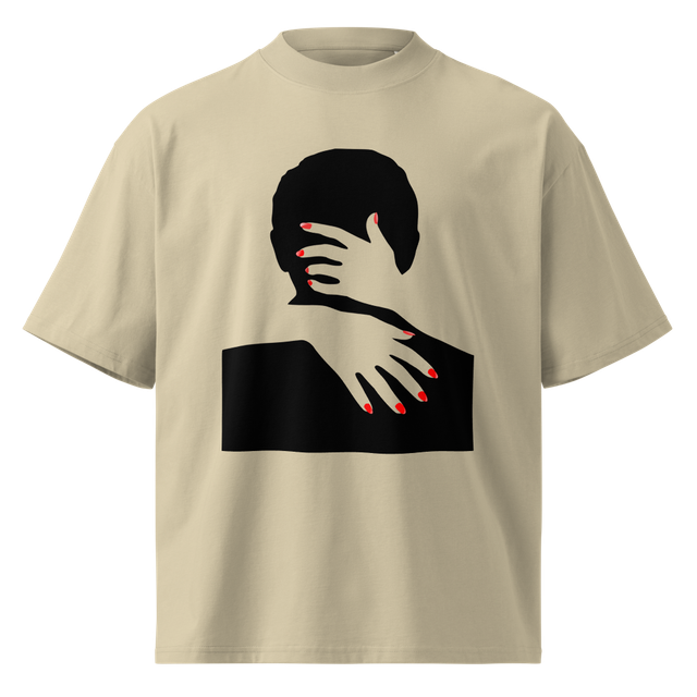 Unisex Oversized High Neck Tee