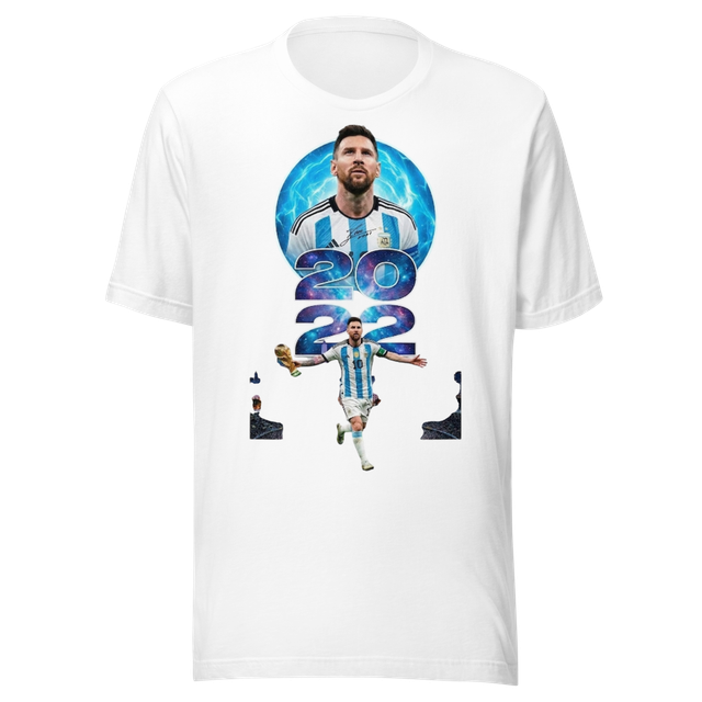 Lionel Messi 2022 World Cup Champion T-Shirt | Arg