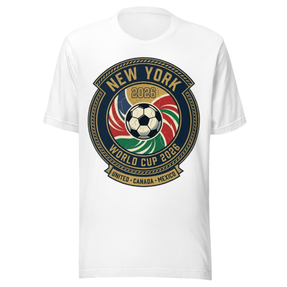 New York Soccer 2026 Shirt | NYC World Cup Host Ci