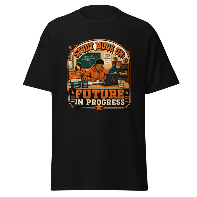 Back to School Graphic T-Shirt, College Study Gift