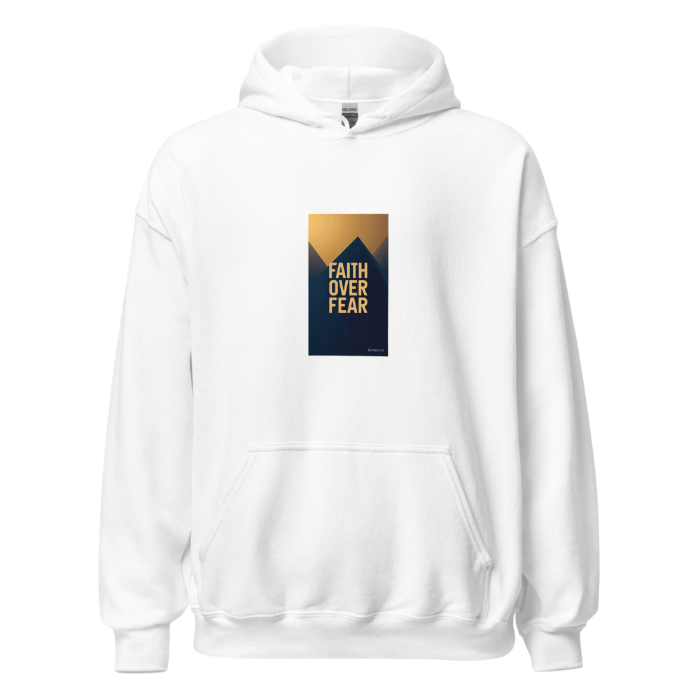 Faith over Fear Unisex Heavy Blend Hoodie