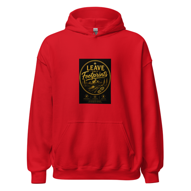 Leave Only Footprints Unisex Heavy Blend Hoodie