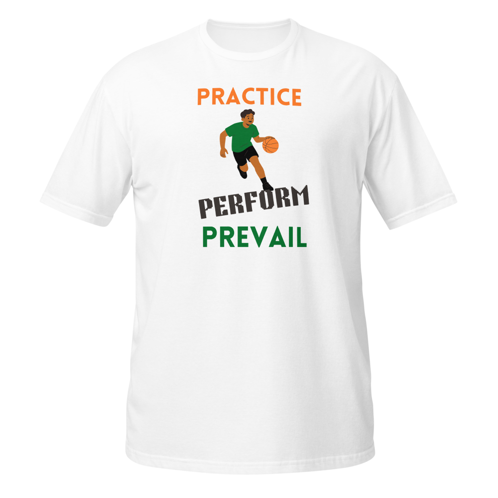 Practice. Perform. Prevail. Basketball Motivation 