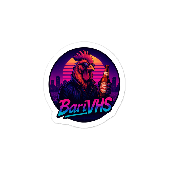 BariVHS logo - Sticker