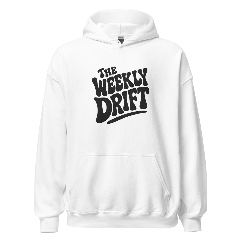 THE WEEKLY DRIFT logo back and front