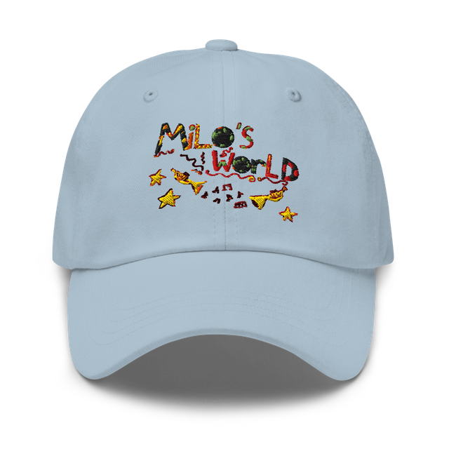 Milo's World Ball Cap Light BLUE
