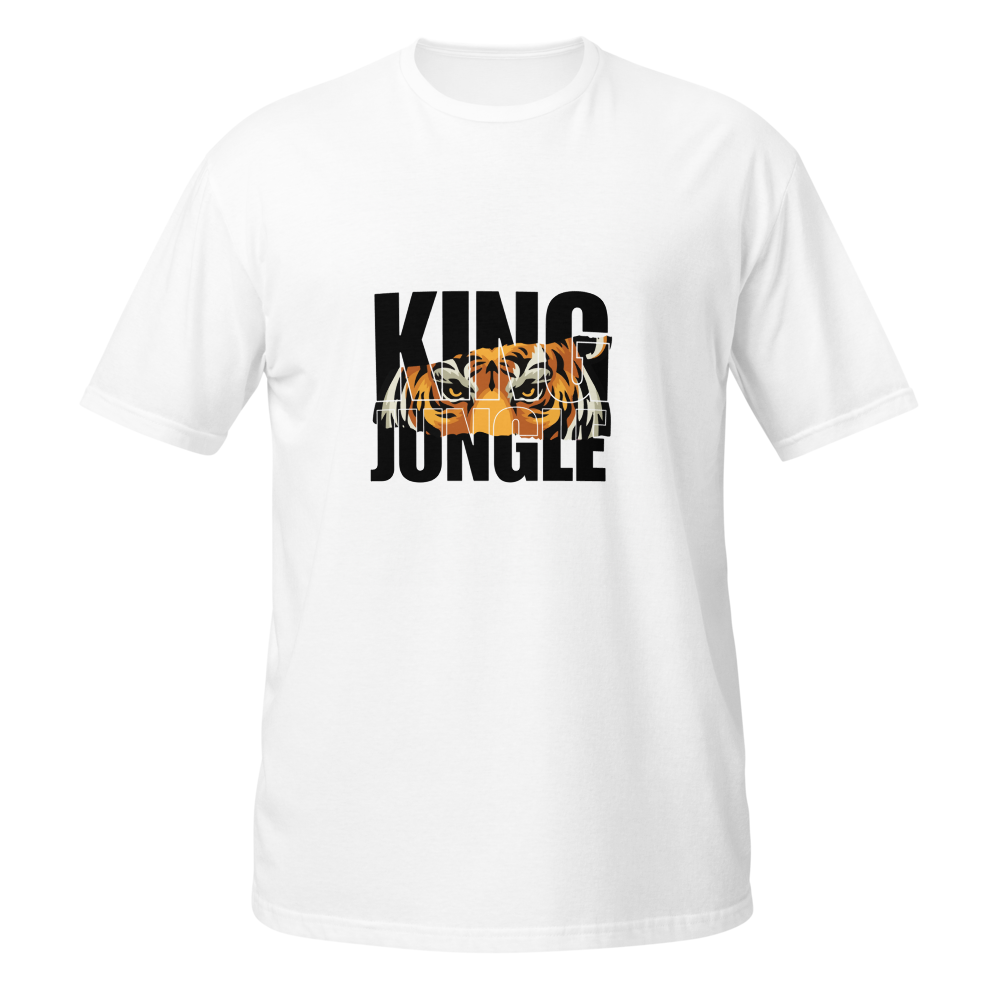 Mens unique T-shirt jungle king
