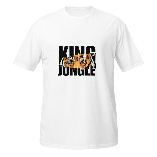 Mens unique T-shirt jungle king