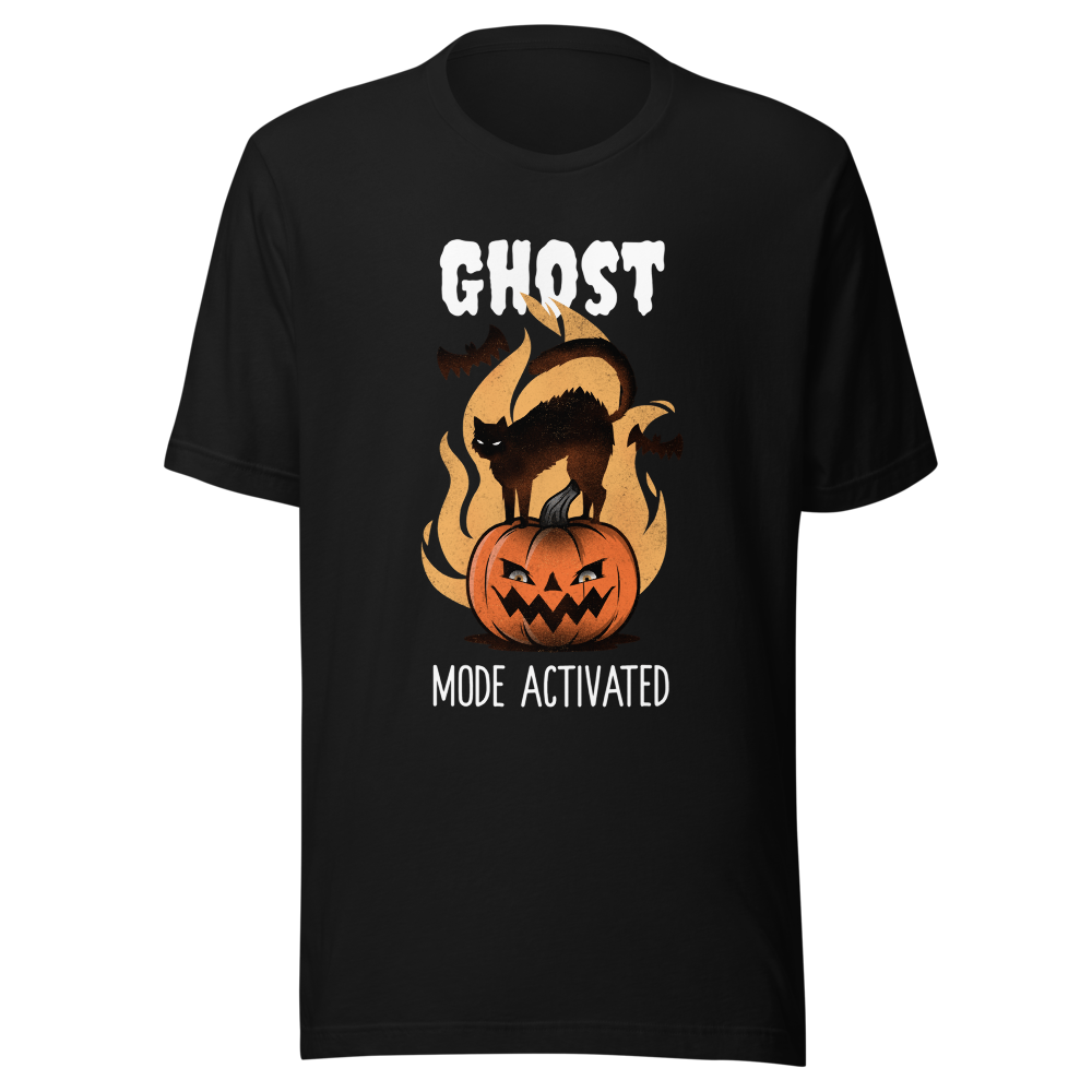 Ghost Mode Activated Halloween T-Shirt