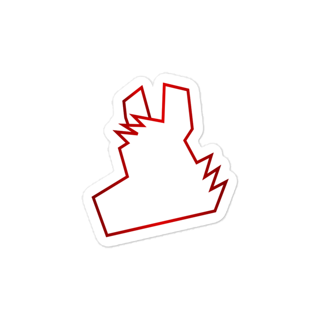 Reddrat - Icon Logo Sticker