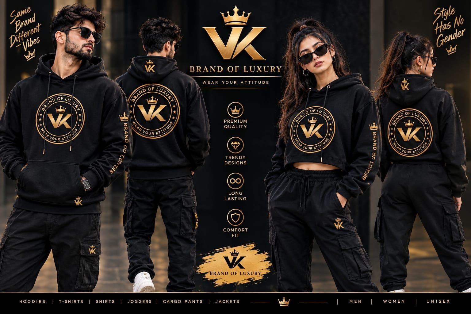 VK FASHION DESIGNER hero banner