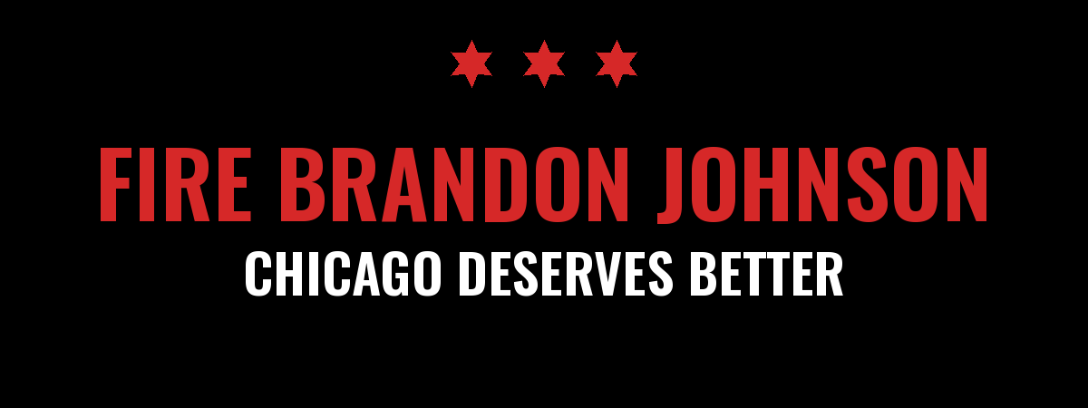 Fire Brandon Johnson hero banner