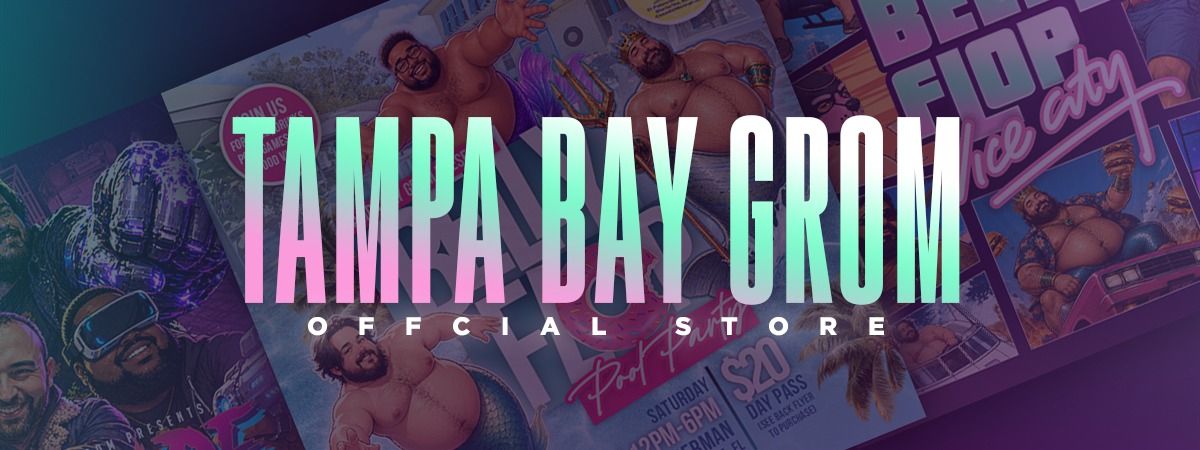 Tampa Bay Grom Official Store hero banner