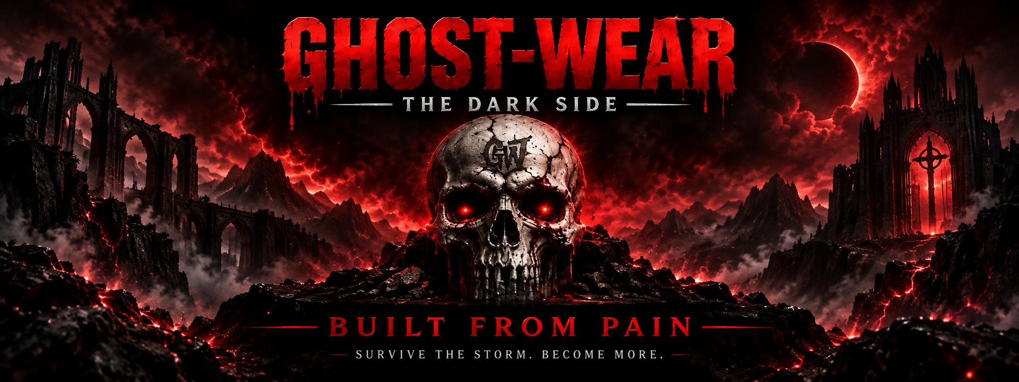 GHOST-WEAR Apparel hero banner