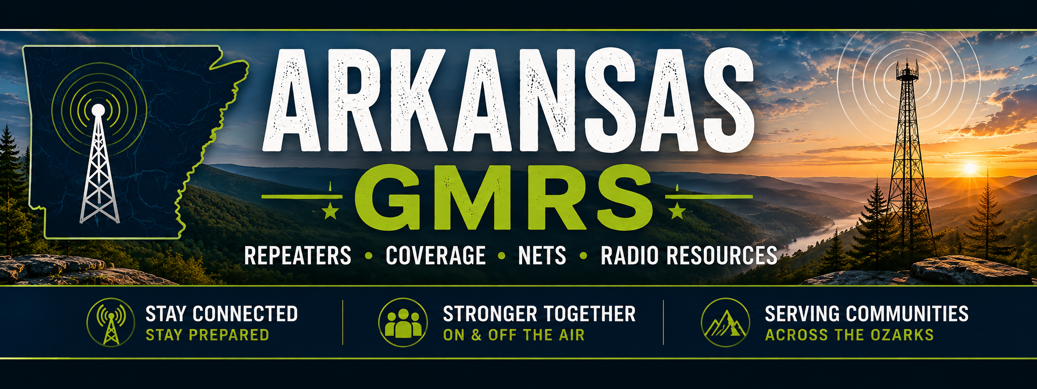 Ozark GMRS hero banner