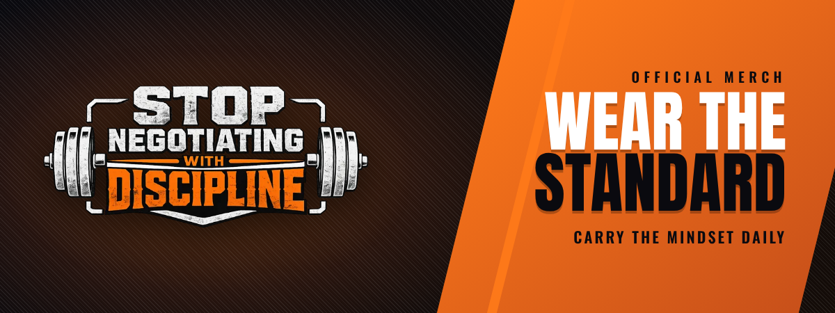 Stop Negotiating With Discipline hero banner