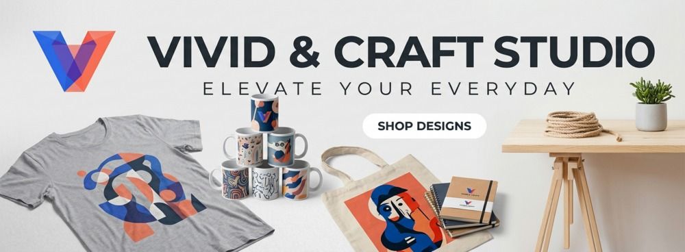 Vivid and Craft Studio hero banner