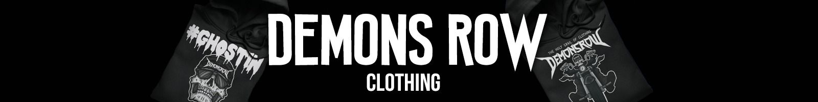 DEMONS ROW CLOTHING hero banner