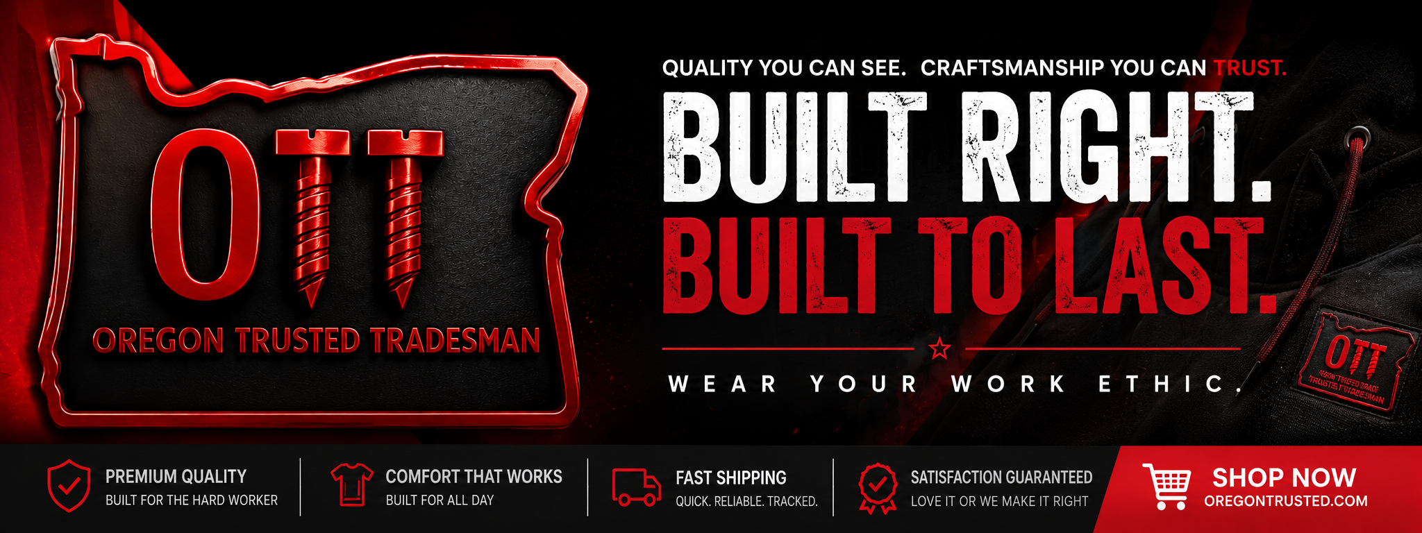 Oregon Trusted Gear hero banner