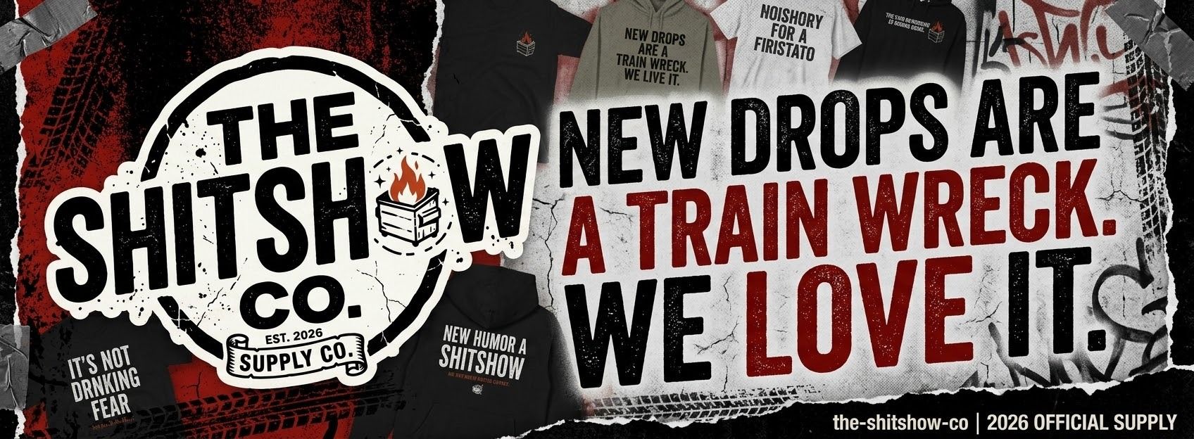 The ShitShow Co. hero banner