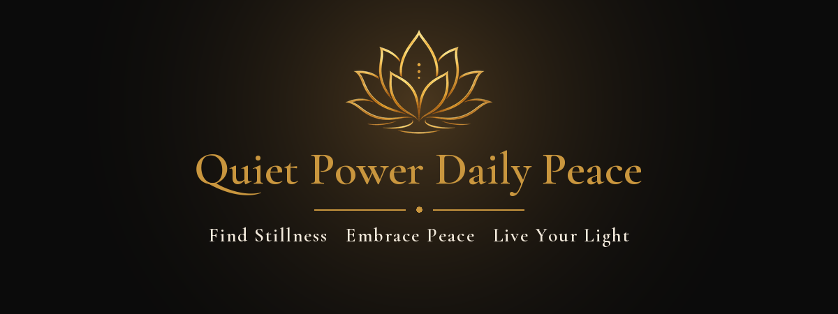 Quiet Power Daily Peace hero banner