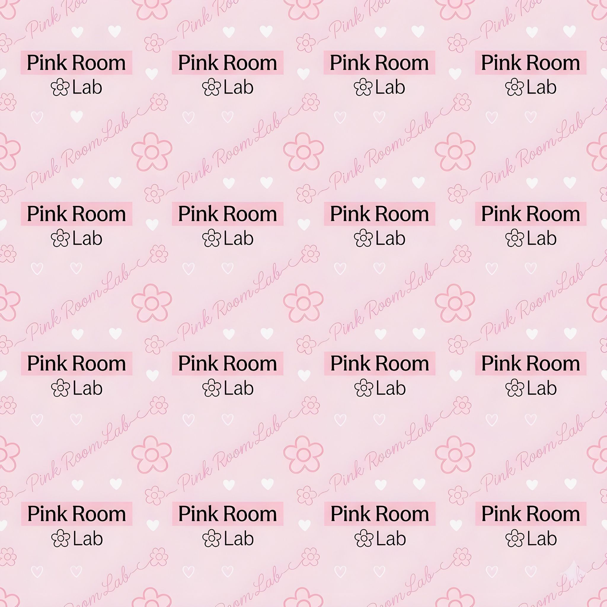 PinkRoomLab hero banner