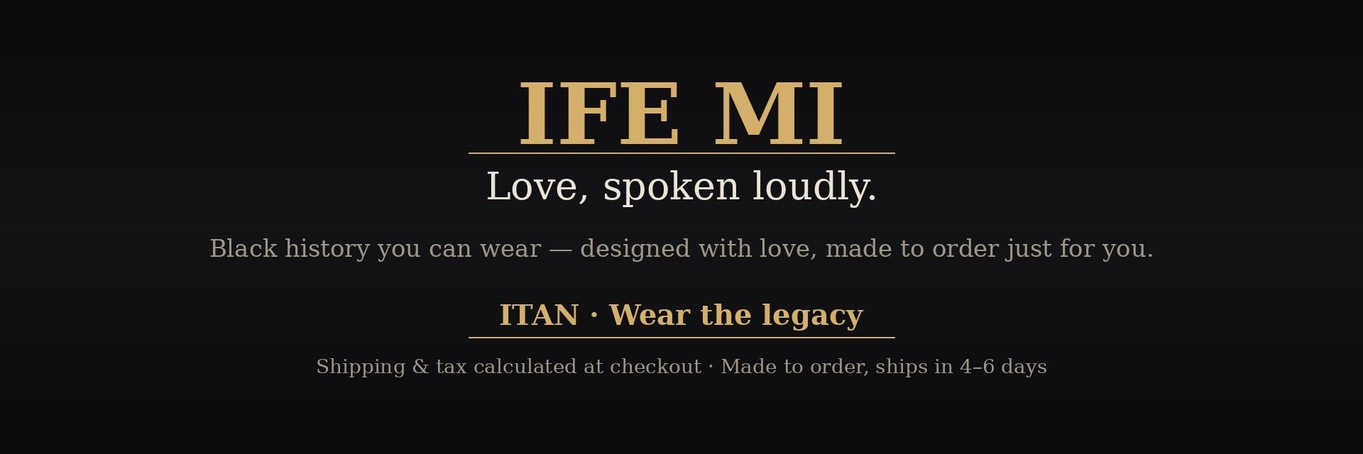 Ife mi hero banner