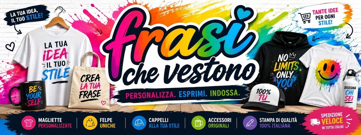Frasi che Vestono hero banner