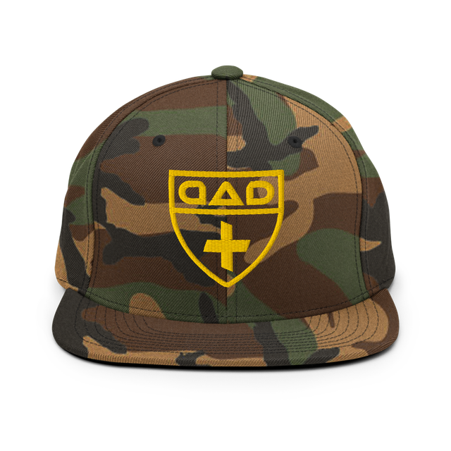 Gold Crest Logo Flat Bill