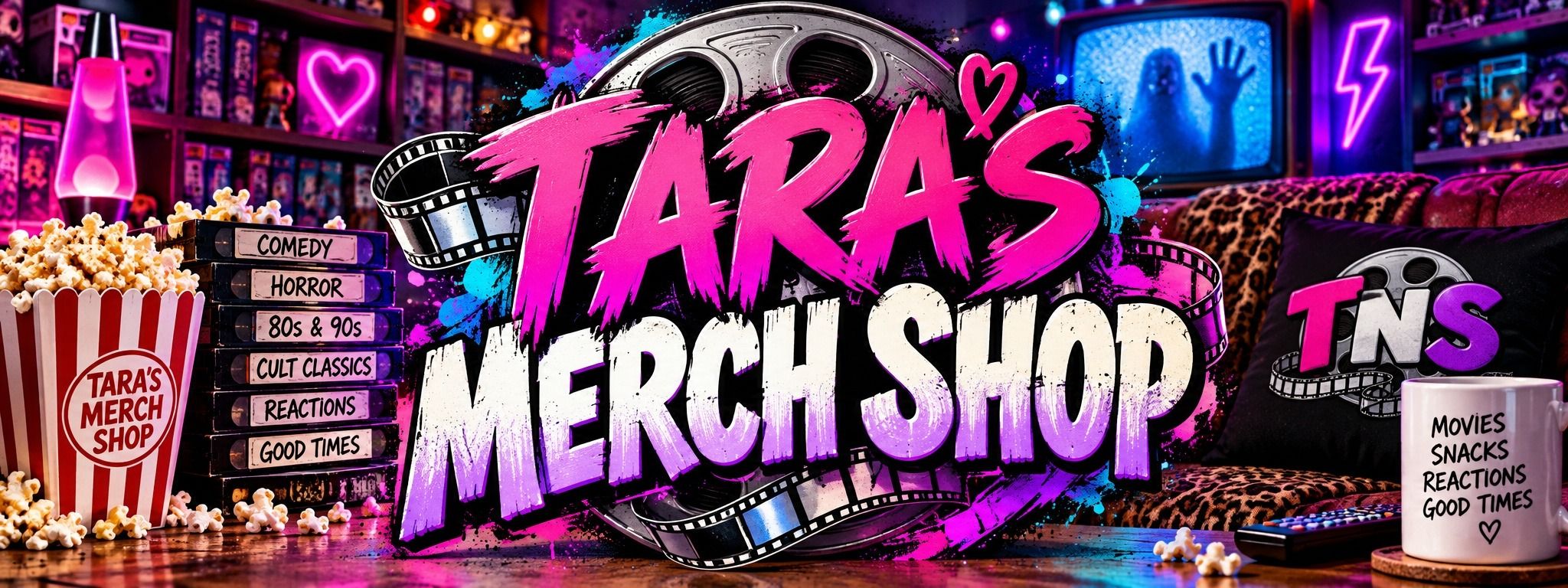 Taras Merch Shop hero banner