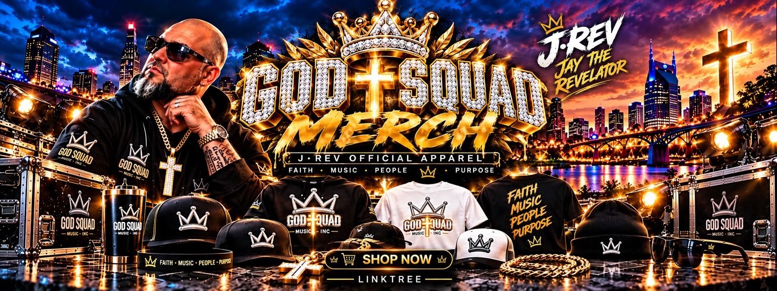 GOD SQUAD MERCH hero banner