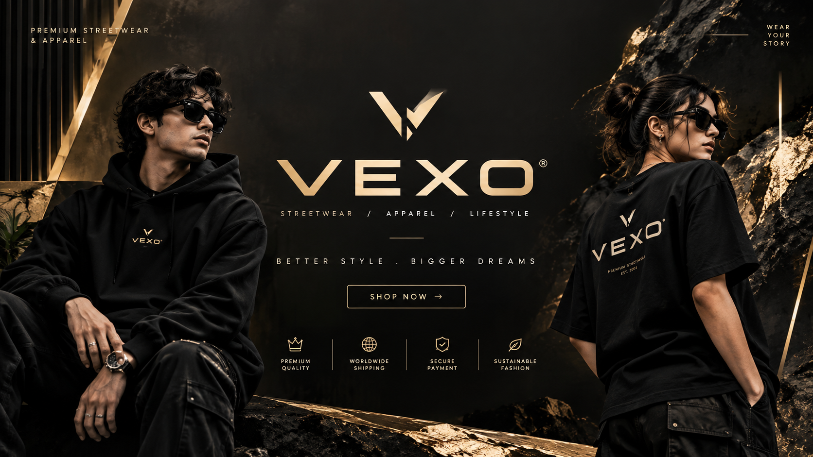 vexo hero banner