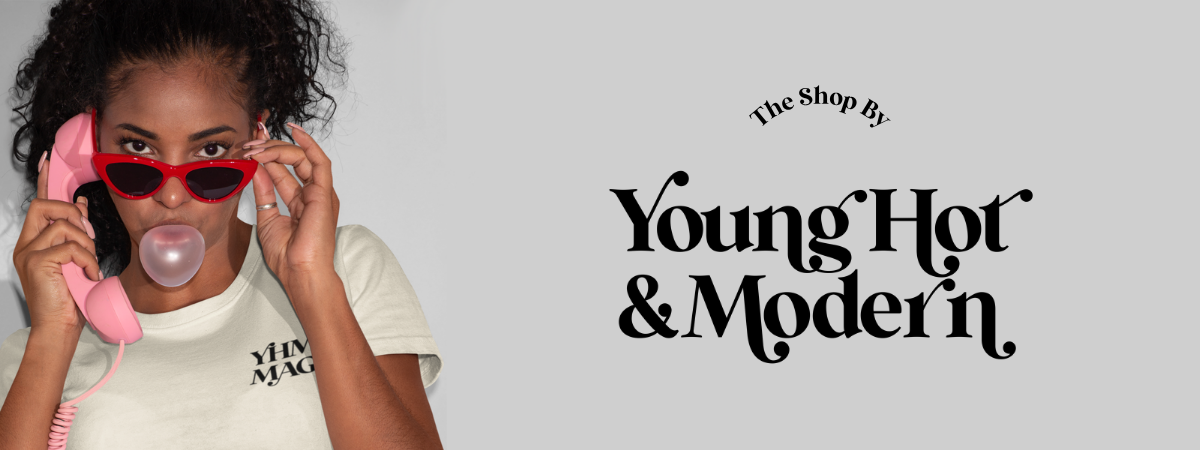 Young Hot & Modern hero banner