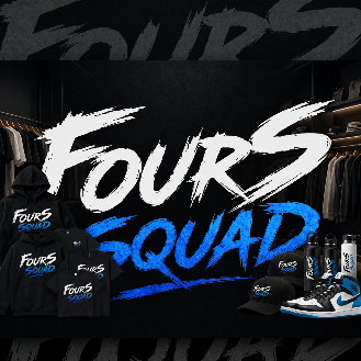 FOURSSQUAD hero banner