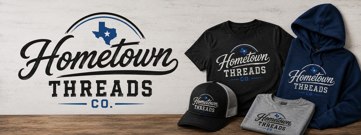 Hometown Threads Co. hero banner